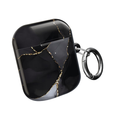 Earbud Case Cover – Obsidian Vein
