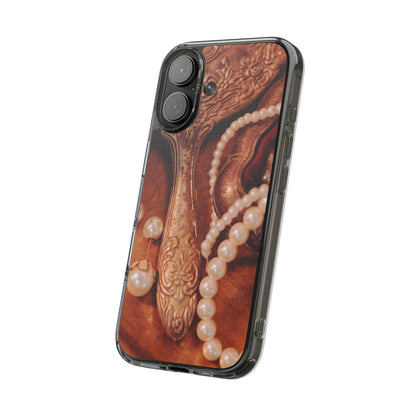Clear Phone Case – Bronze Vanity