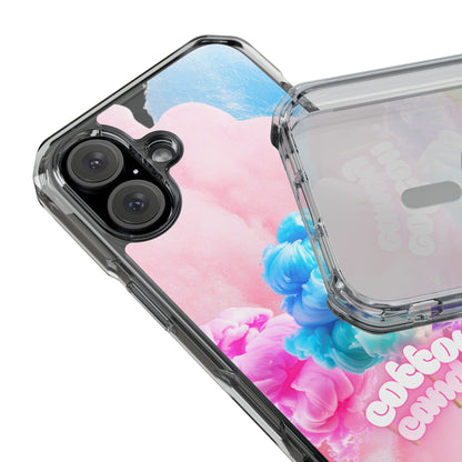 Clear Magnetic Phone Case – Cotton Candy Dream