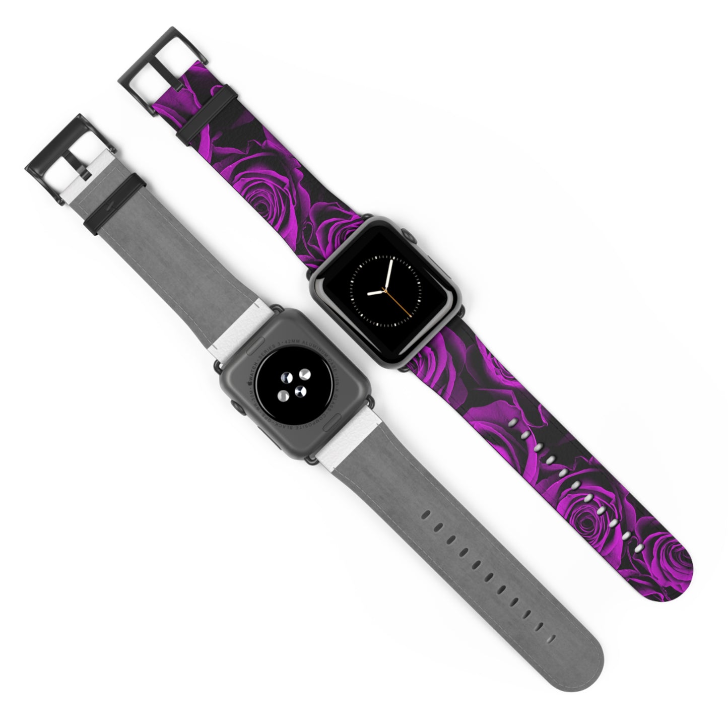 Watch Band – Amethyst Roses