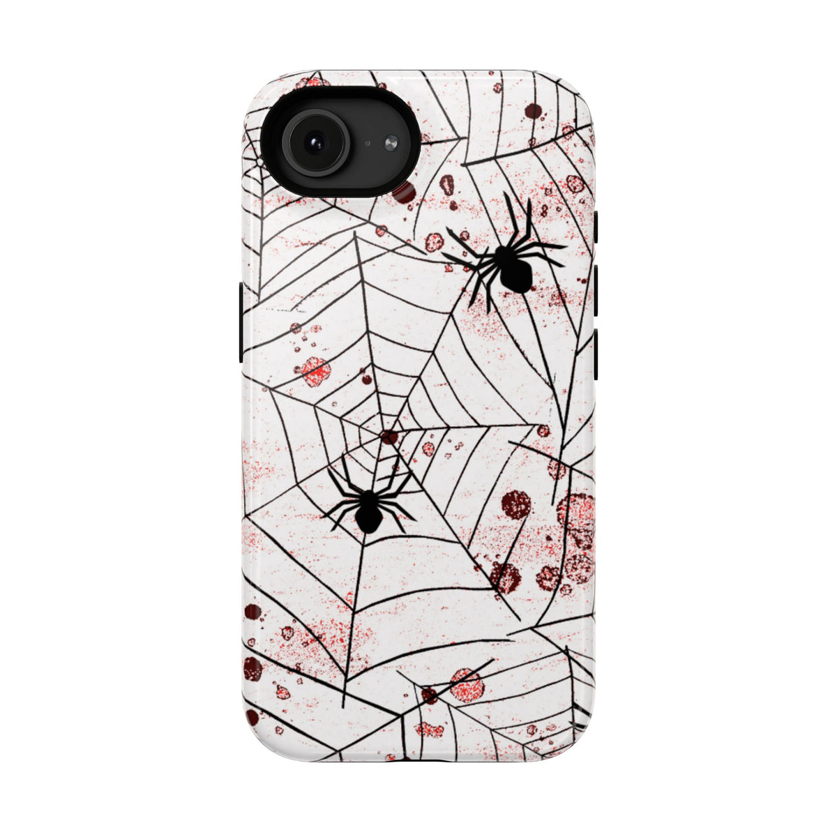Impact-Resistant Phone Case – Blood Web