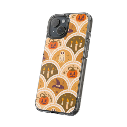 Clear Phone Case – Vintage Haunt – Compatible with iPhone 13–17 & Samsung Galaxy S25–S26 Series