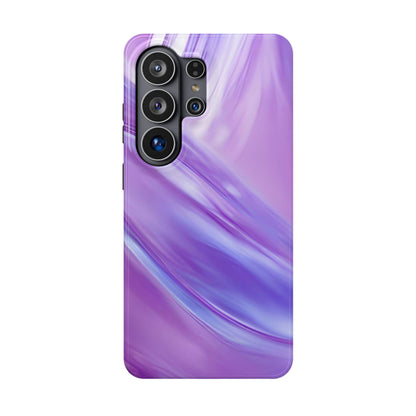 Wireless-Charging Compatible Case – Lavender Wave