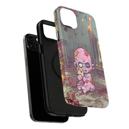 Zombie Baby Phone Case — Cute Creepy Impact-Resistant iPhone Case