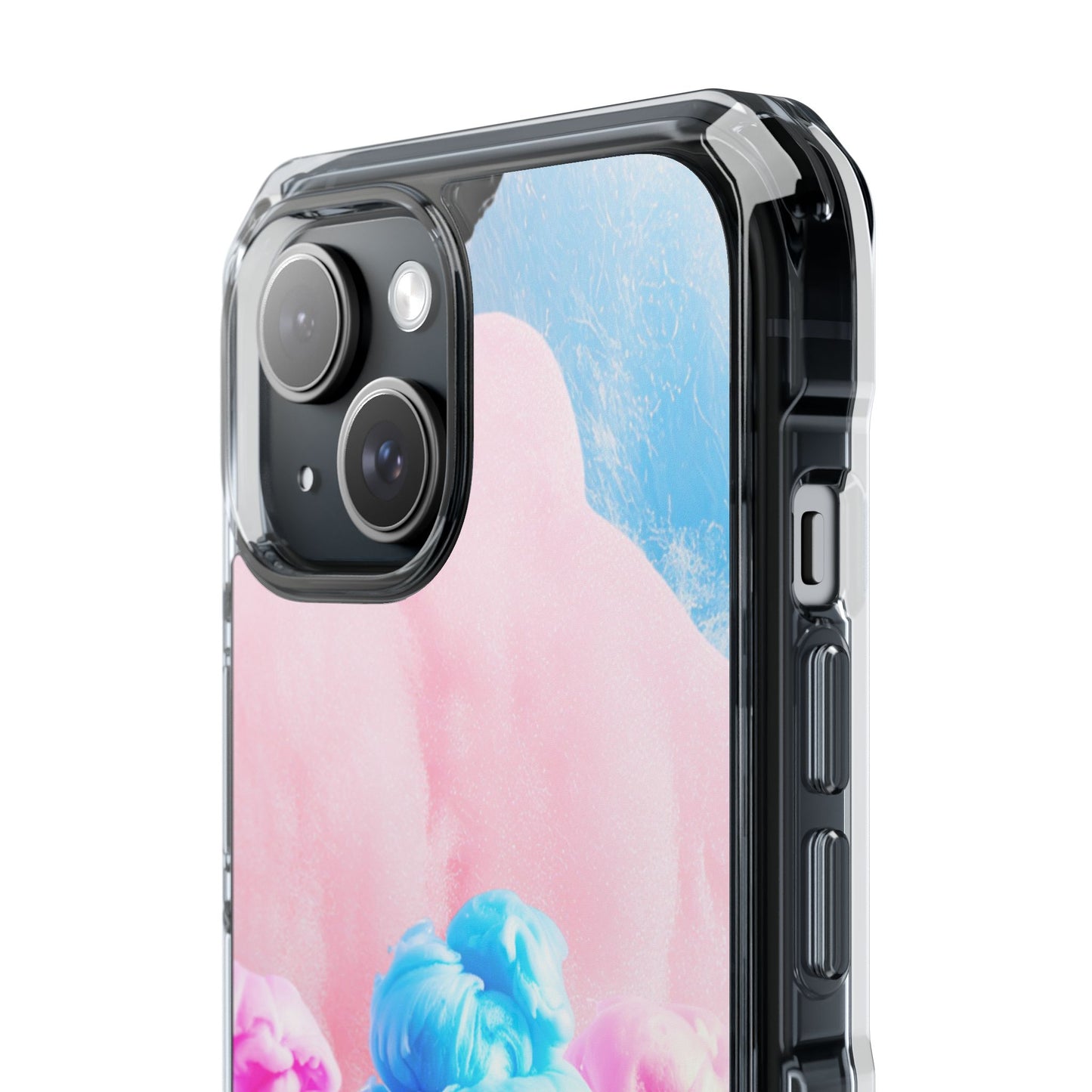 Clear Magnetic Phone Case – Cotton Candy Dream