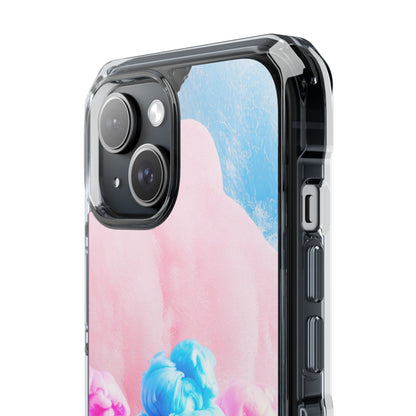 Clear Magnetic Phone Case – Cotton Candy Dream