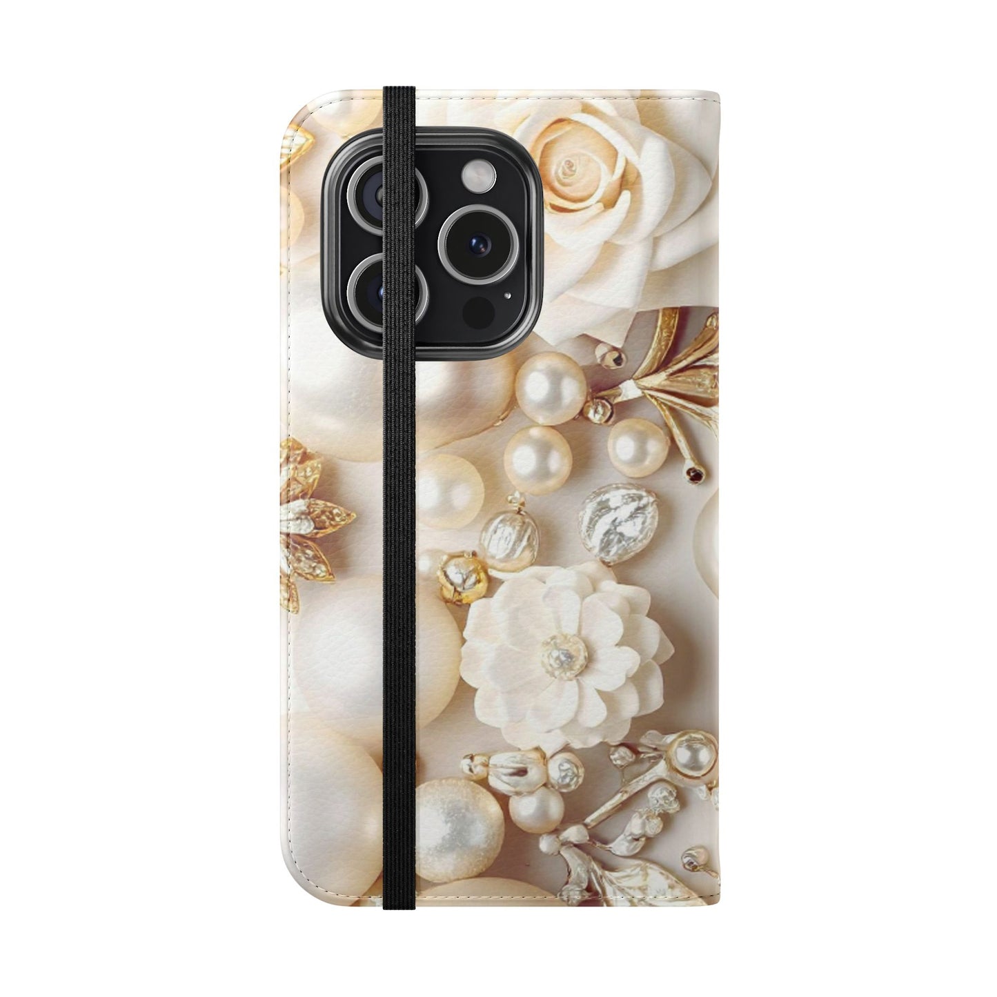 Flip Case – Ivory Opulence