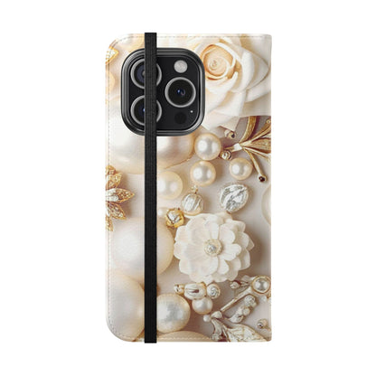 Flip Case – Ivory Opulence
