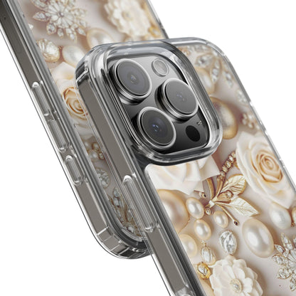 Clear Phone Case – Ivory Opulence