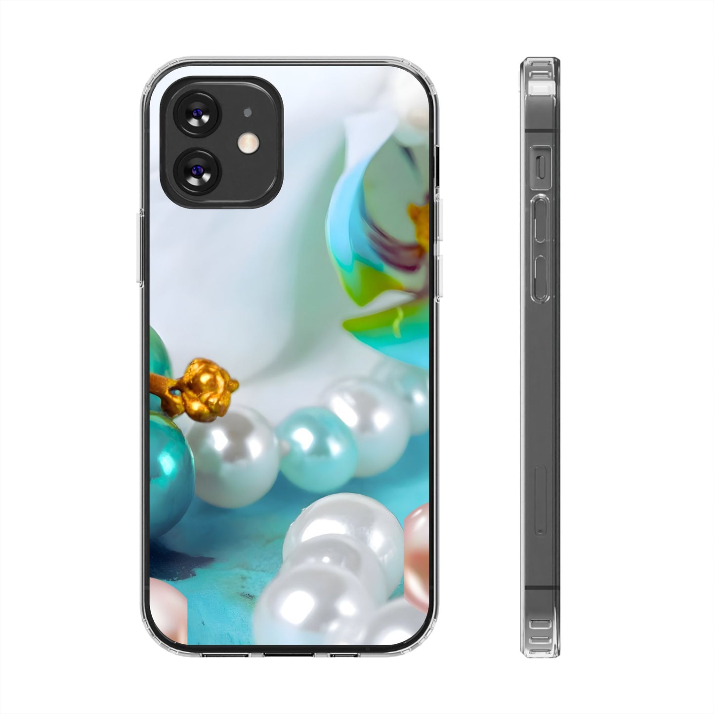 Clear Phone Case – Mermaid's Pearl