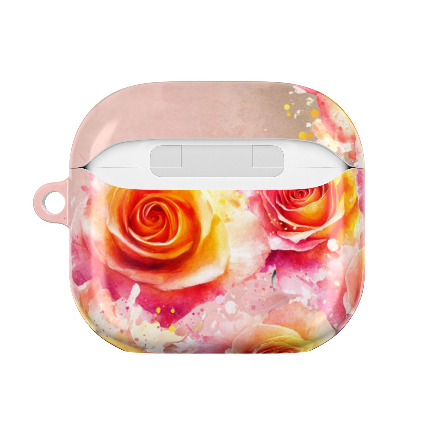 Earbud Case Cover – Sunset Roses
