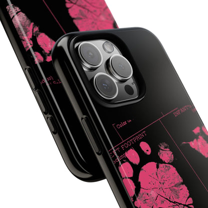 Protective Phone Case – Mom’s Little Pink Footprints