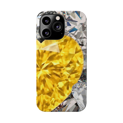 Slim Phone Case – Heart of Gold