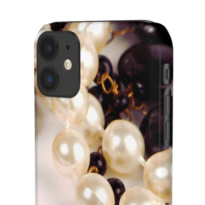 Snap Phone Case – Noir Pearl