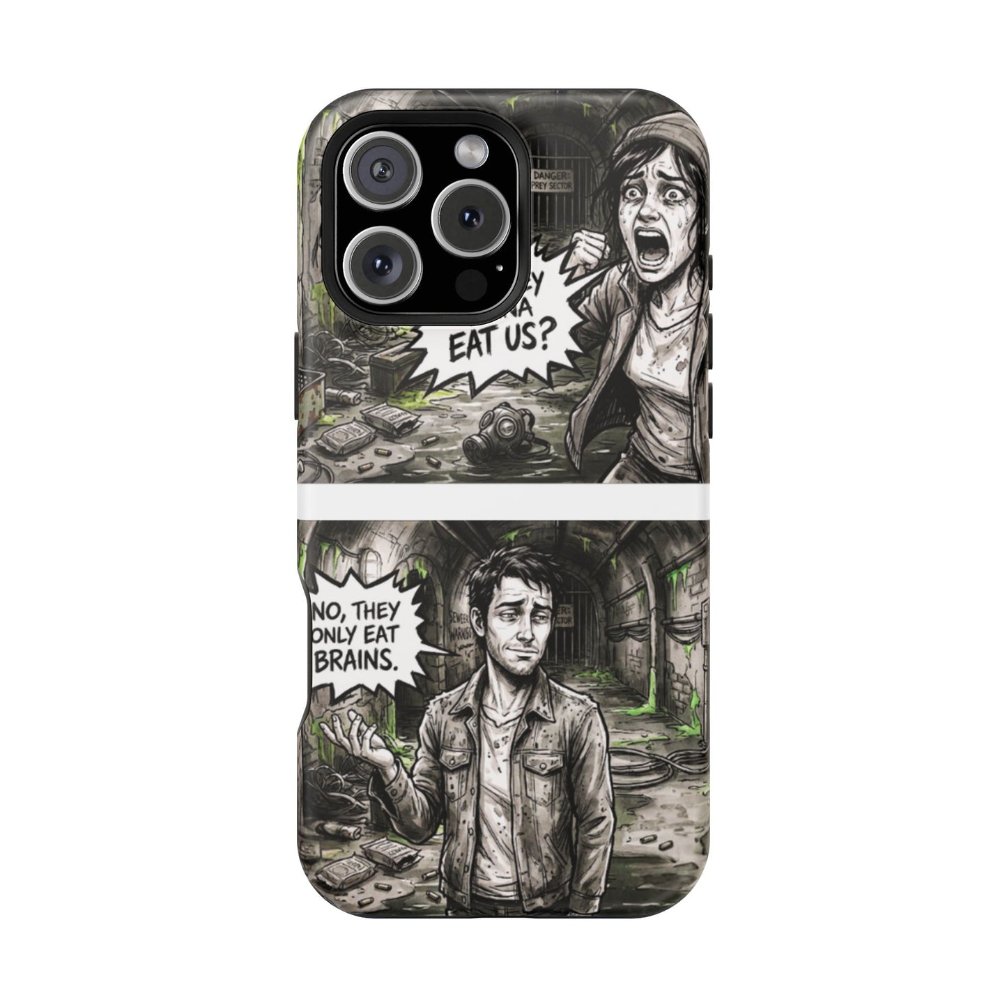 Wireless-Charging Compatible Case – Brains Only