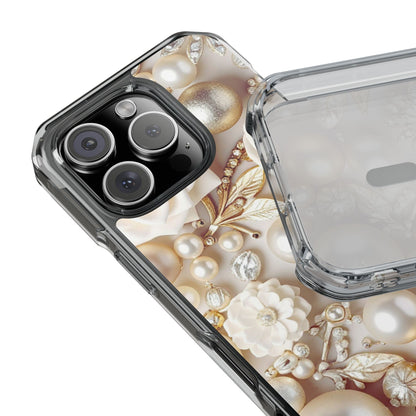 Clear Magnetic Phone Case – Ivory Opulence