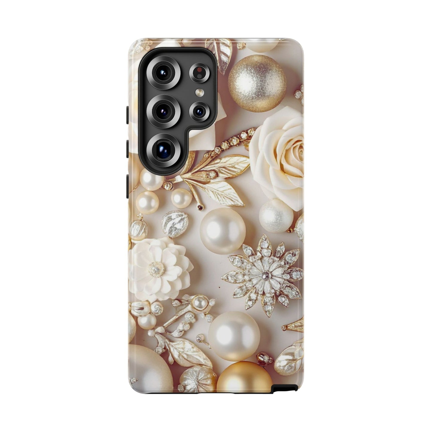 Protective Phone Case – Ivory Opulence