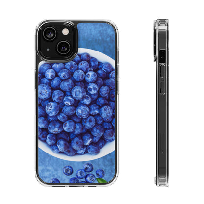 Clear Magnetic Phone Case – Chilled Blueberries
