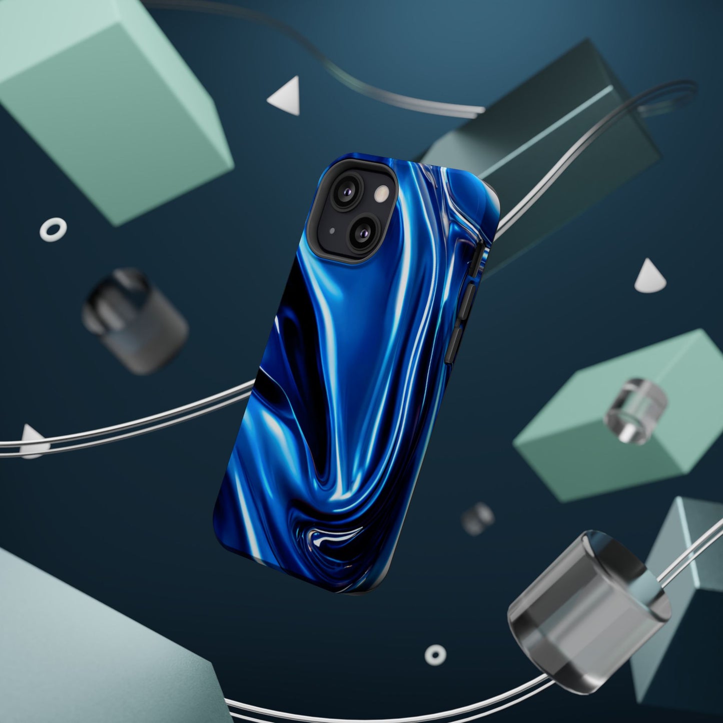 Wireless-Charging Compatible Case – Midnight Surge