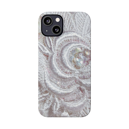 Slim Phone Case – Lace Veil