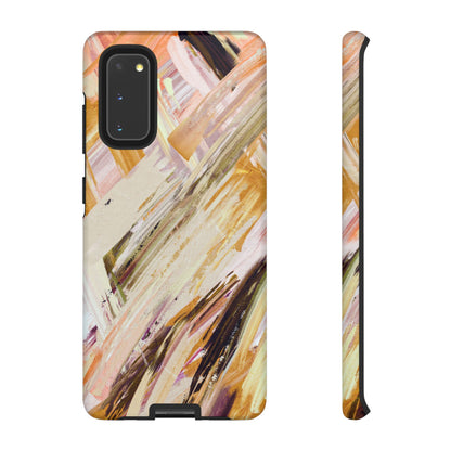 Protective Phone Case – Brush & Bronze