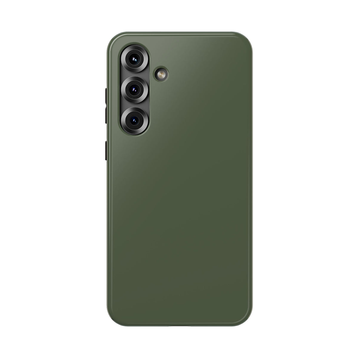 Impact-Resistant Phone Case — Military Green Protective Shockproof Cover