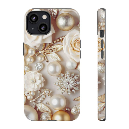 Protective Phone Case – Ivory Opulence