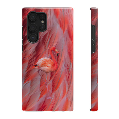 Impact-Resistant Phone Case – Scarlet Plume