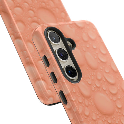 Protective Phone Case – Apricot Rain