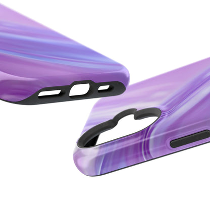 Wireless-Charging Compatible Case – Lavender Wave