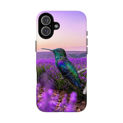 Protective Magnetic Phone Case – Hummingbird Reverie