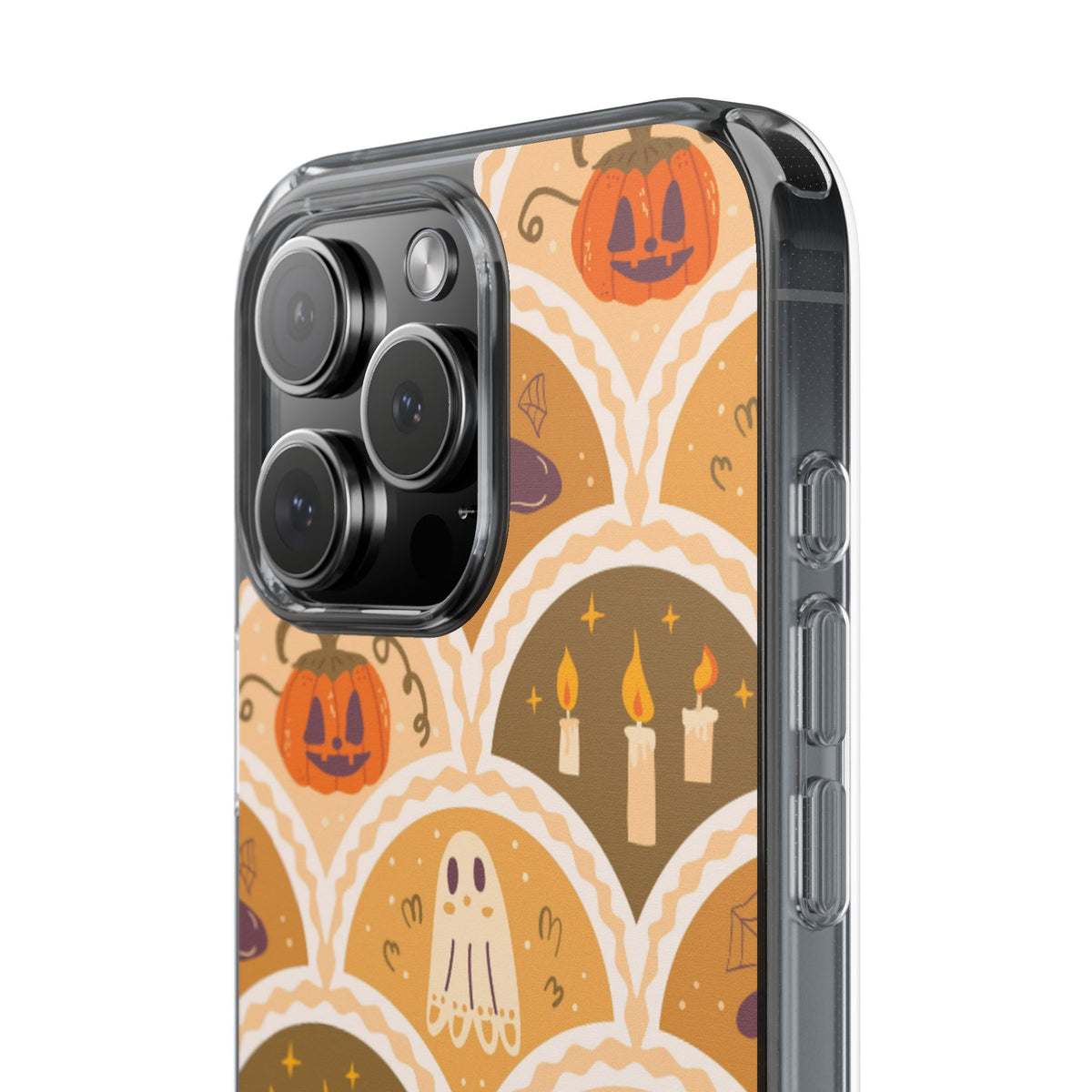 Clear Phone Case – Vintage Haunt – Compatible with iPhone 13–17 & Samsung Galaxy S25–S26 Series