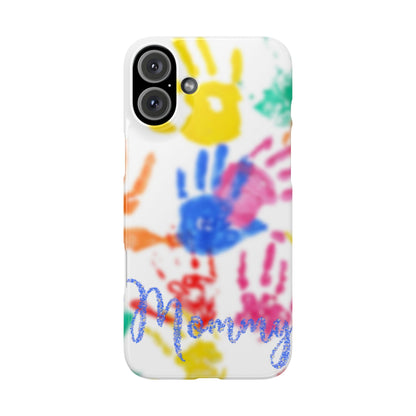 Slim Phone Case – Handprint Memories