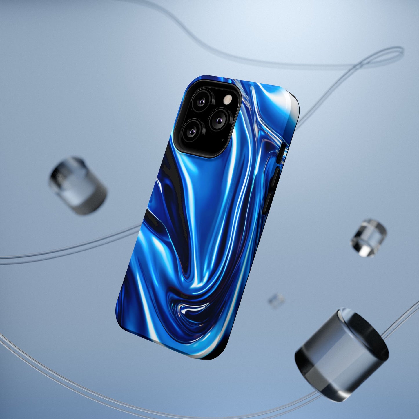 Impact-Resistant Phone Case – Midnight Surge