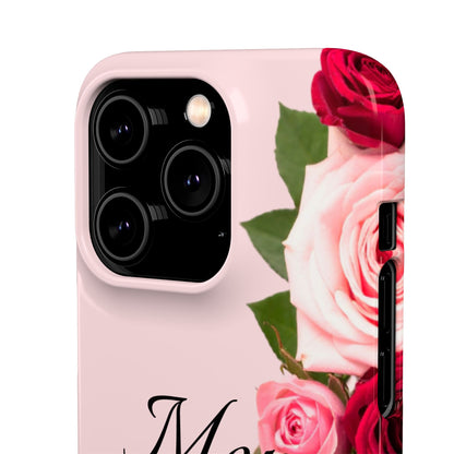 Snap Phone Case – Mom’s Rose Bouquet