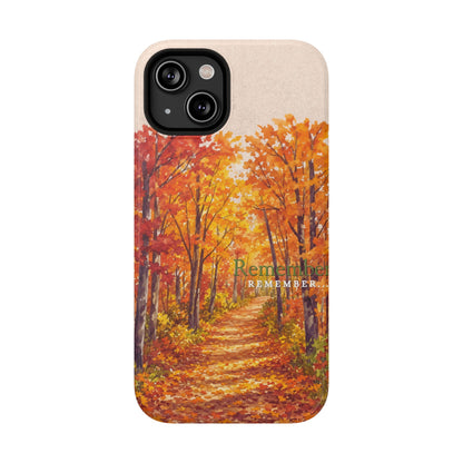 Impact-Resistant Phone Case – Autumn Remembered – Compatible with iPhone 11–17 & Samsung Galaxy S22–S26 Series