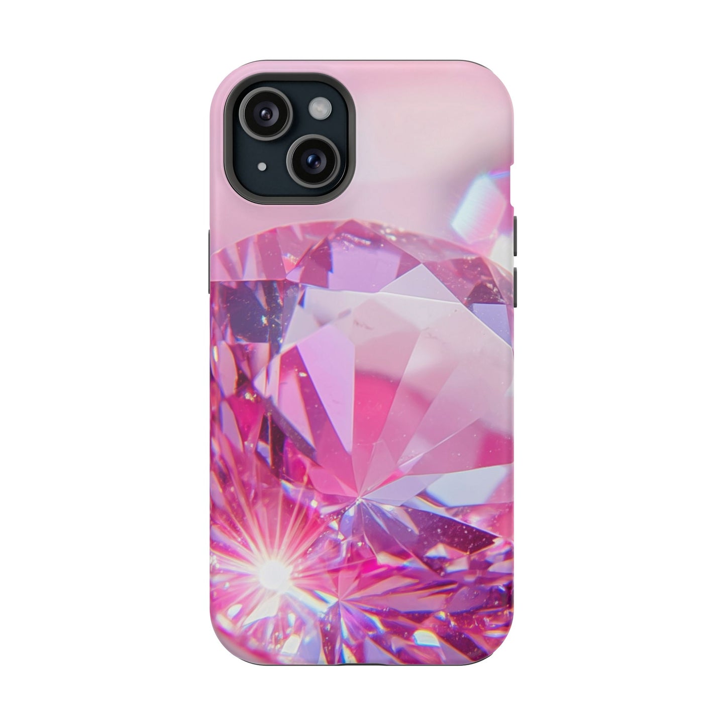 Impact-Resistant Phone Case – Pink Ice