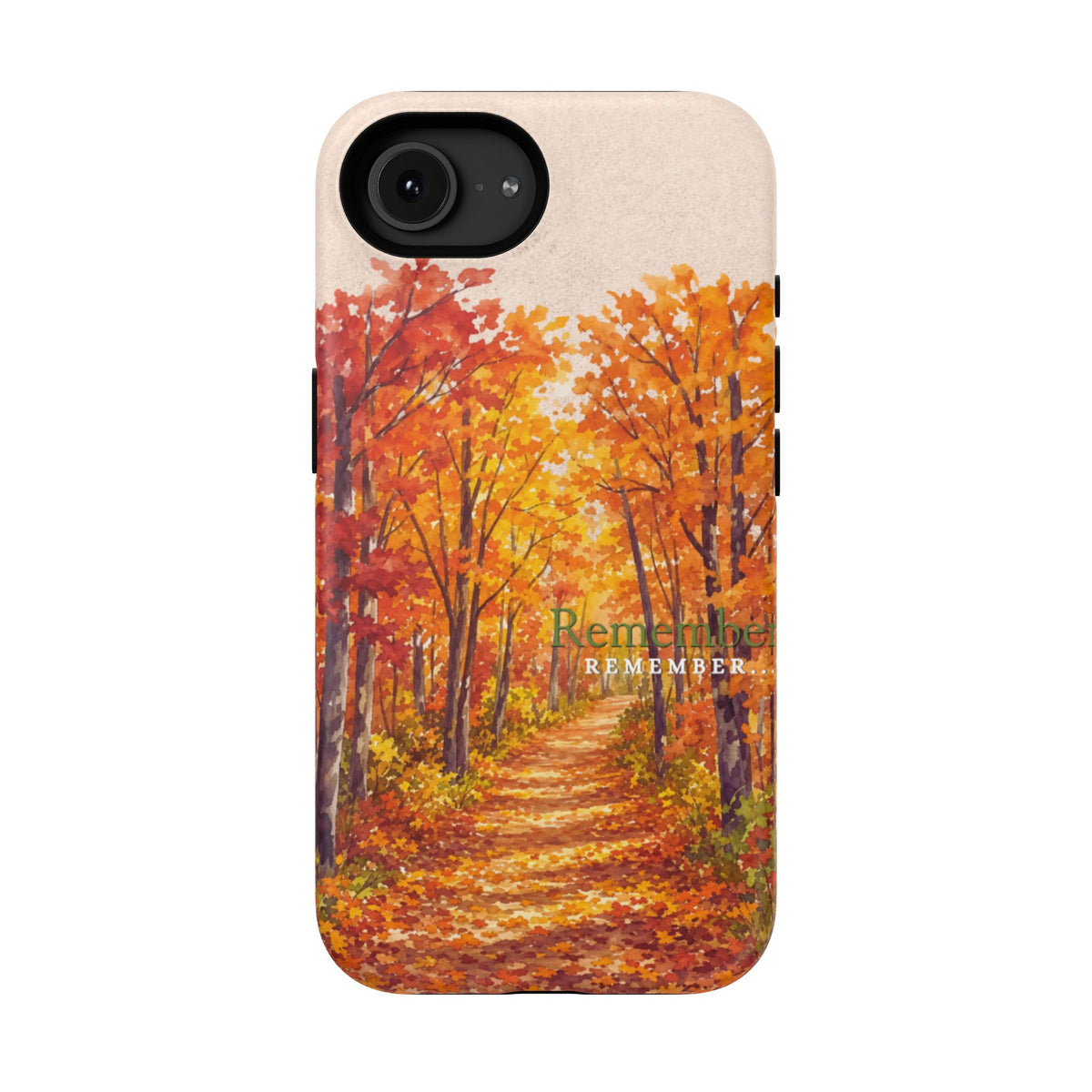 Impact-Resistant Phone Case – Autumn Remembered – Compatible with iPhone 11–17 & Samsung Galaxy S22–S26 Series