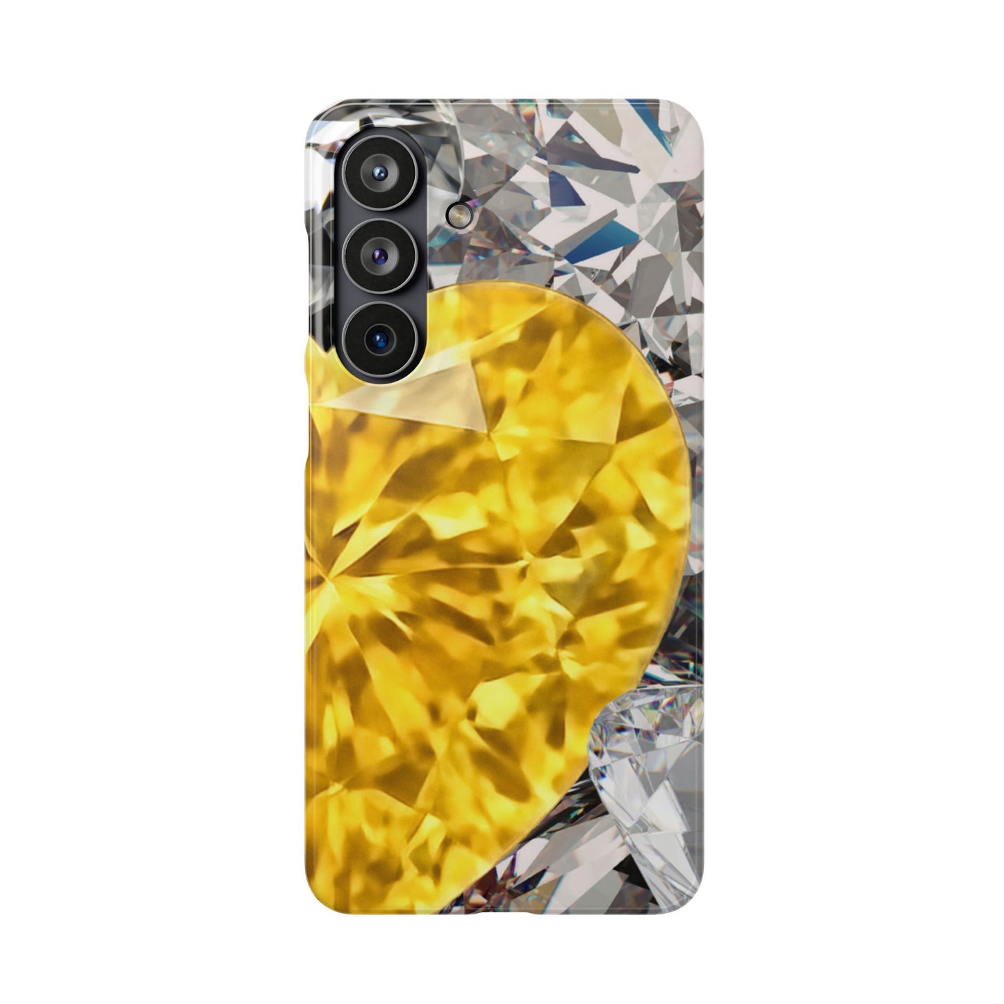 Snap Phone Case – Heart of Gold