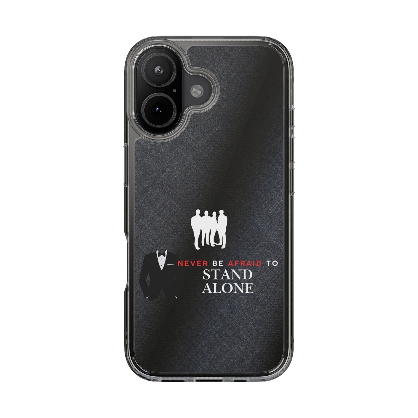Clear Phone Case – Stand Alone