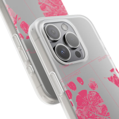 Flexi Case – Mom’s Little Pink Footprints