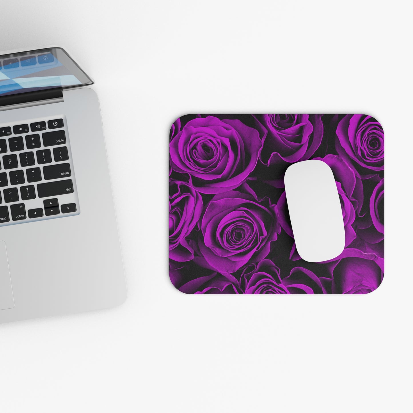 Mouse Pad – Amethyst Roses