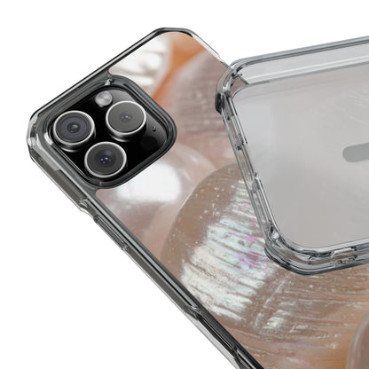 Clear Magnetic Phone Case – Blush Pearl