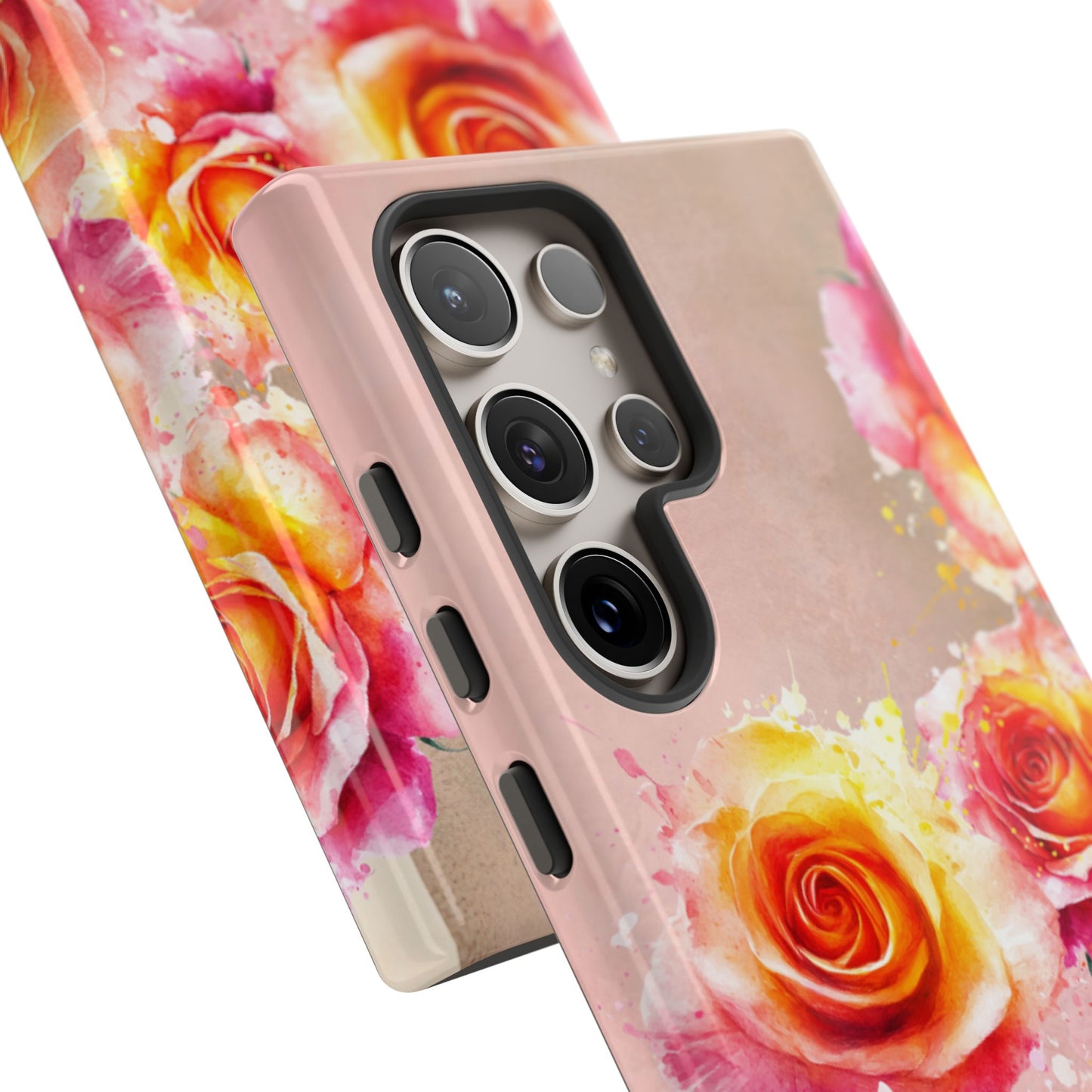 Protective Phone Case – Sunset Roses