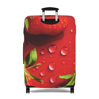 Luggage Cover – Strawberry Drip
