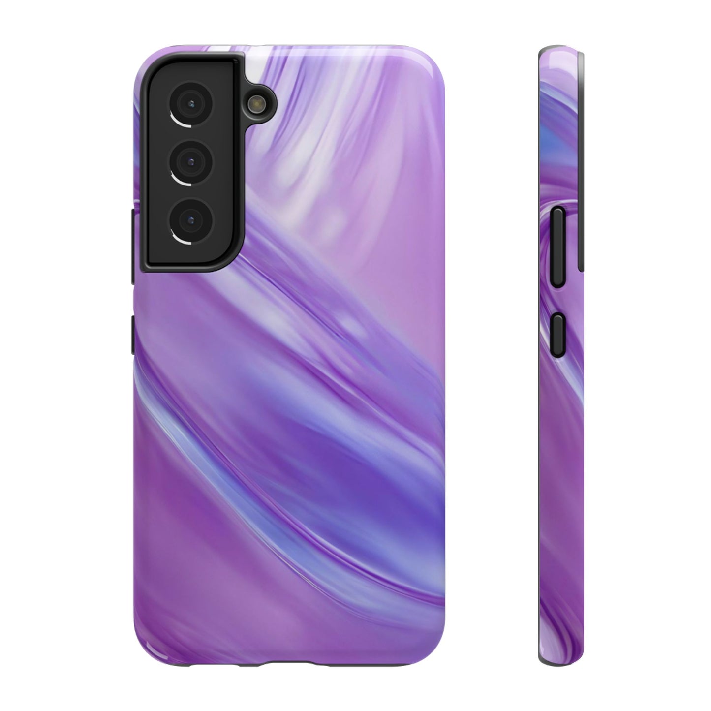 Impact-Resistant Phone Case – Lavender Wave