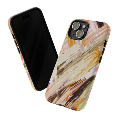 Protective Phone Case – Brush & Bronze