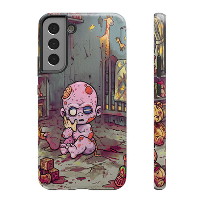 Zombie Baby Phone Case — Cute Creepy Impact-Resistant iPhone Case