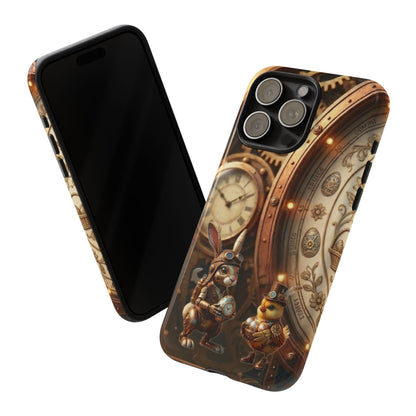 Protective Phone Case – Clockwork Cottontail