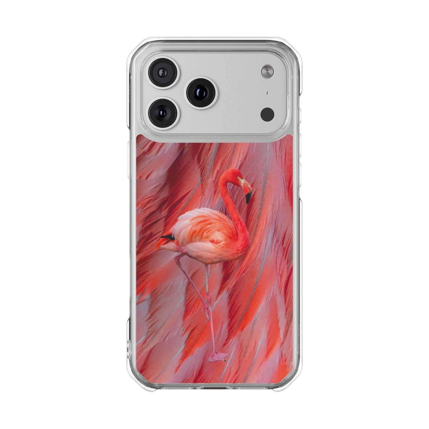 Clear Magnetic Phone Case – Scarlet Plume